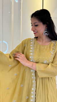 Yellow Wedding Collection Dupatta Set