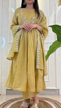Yellow Wedding Collection Dupatta Set
