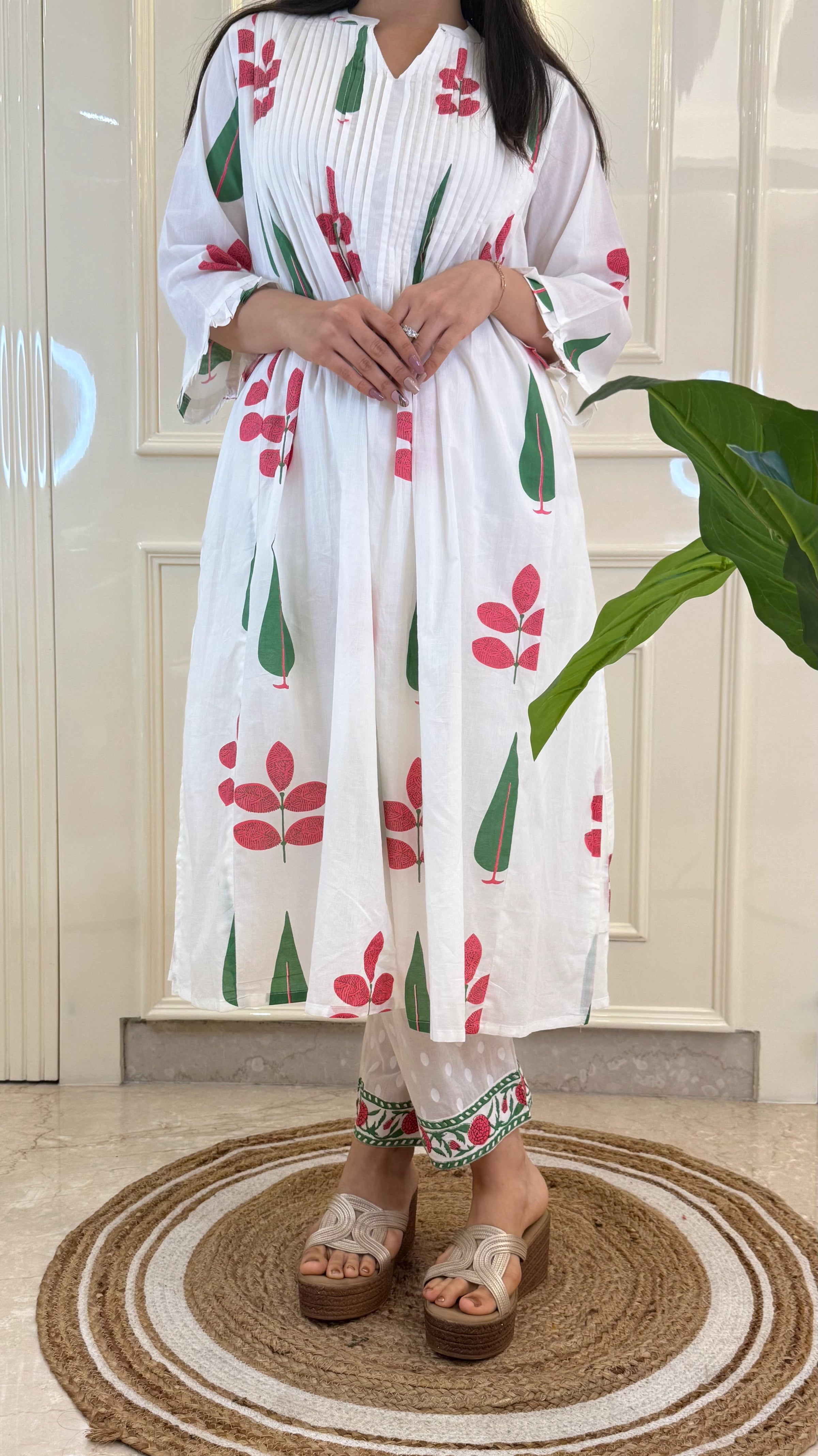 Celebrity Style Boho Red Set