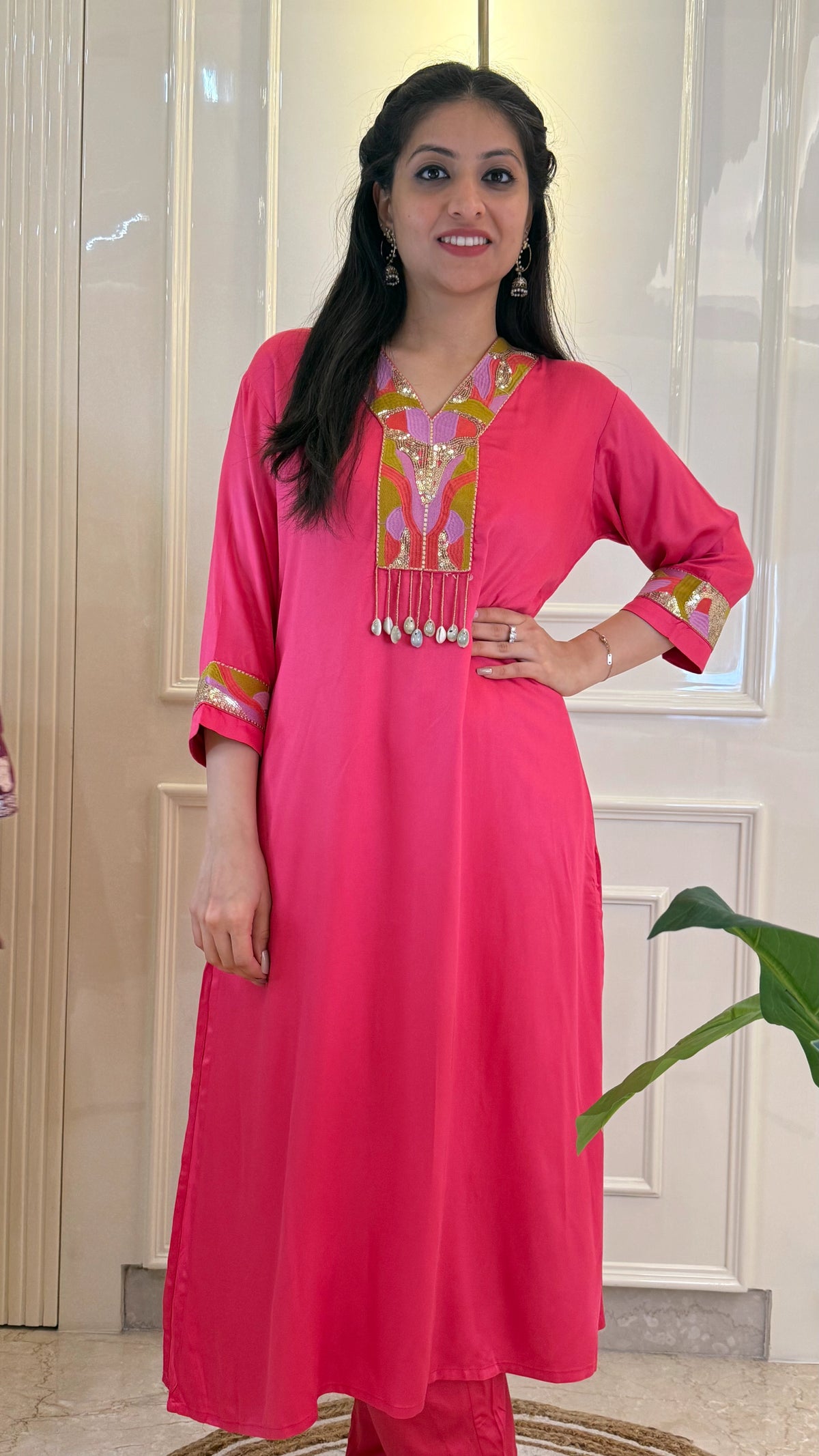 Russian Silk Aline Set