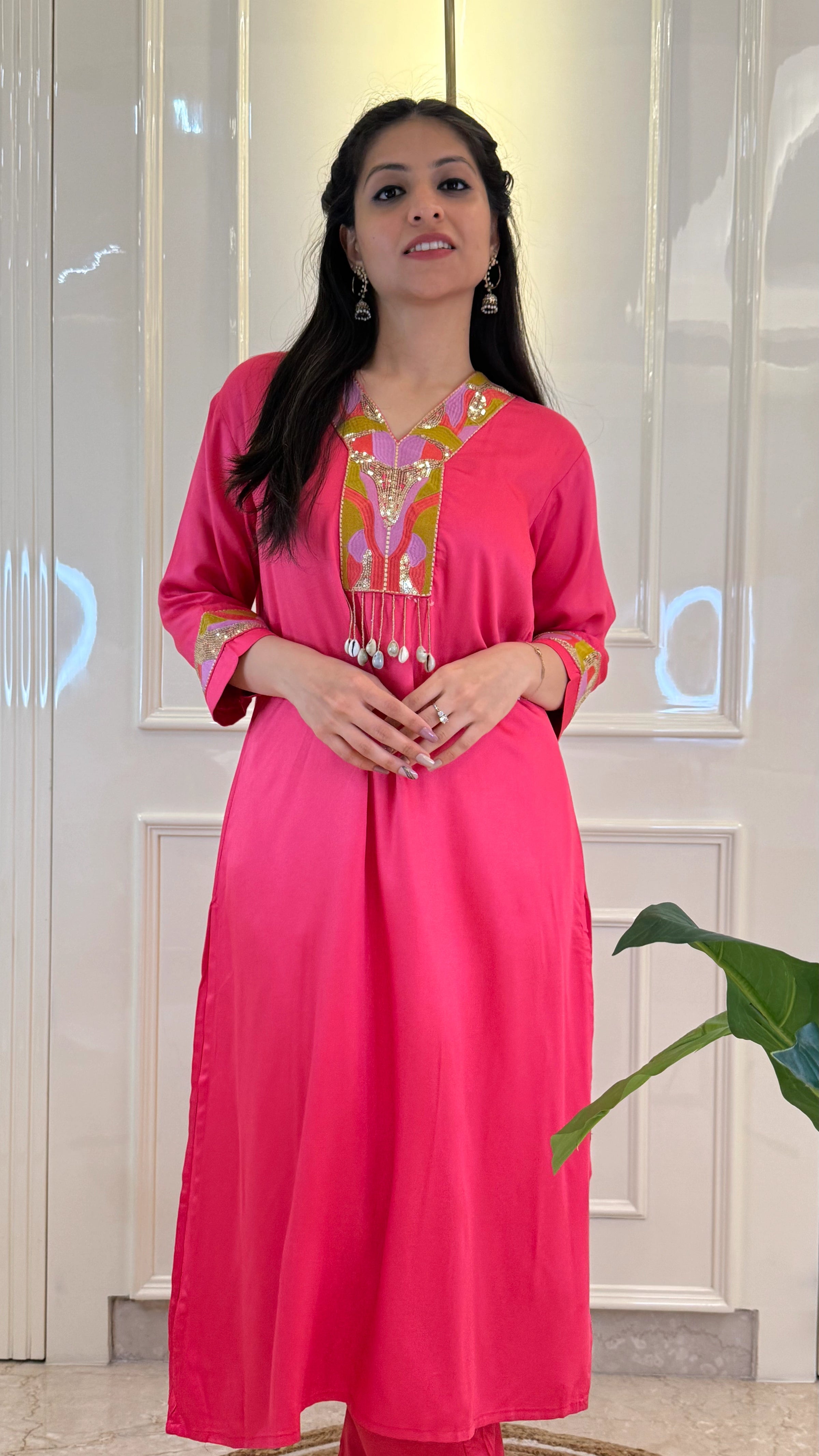 Russian Silk Aline Set