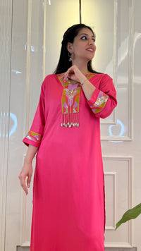 Russian Silk Aline Set