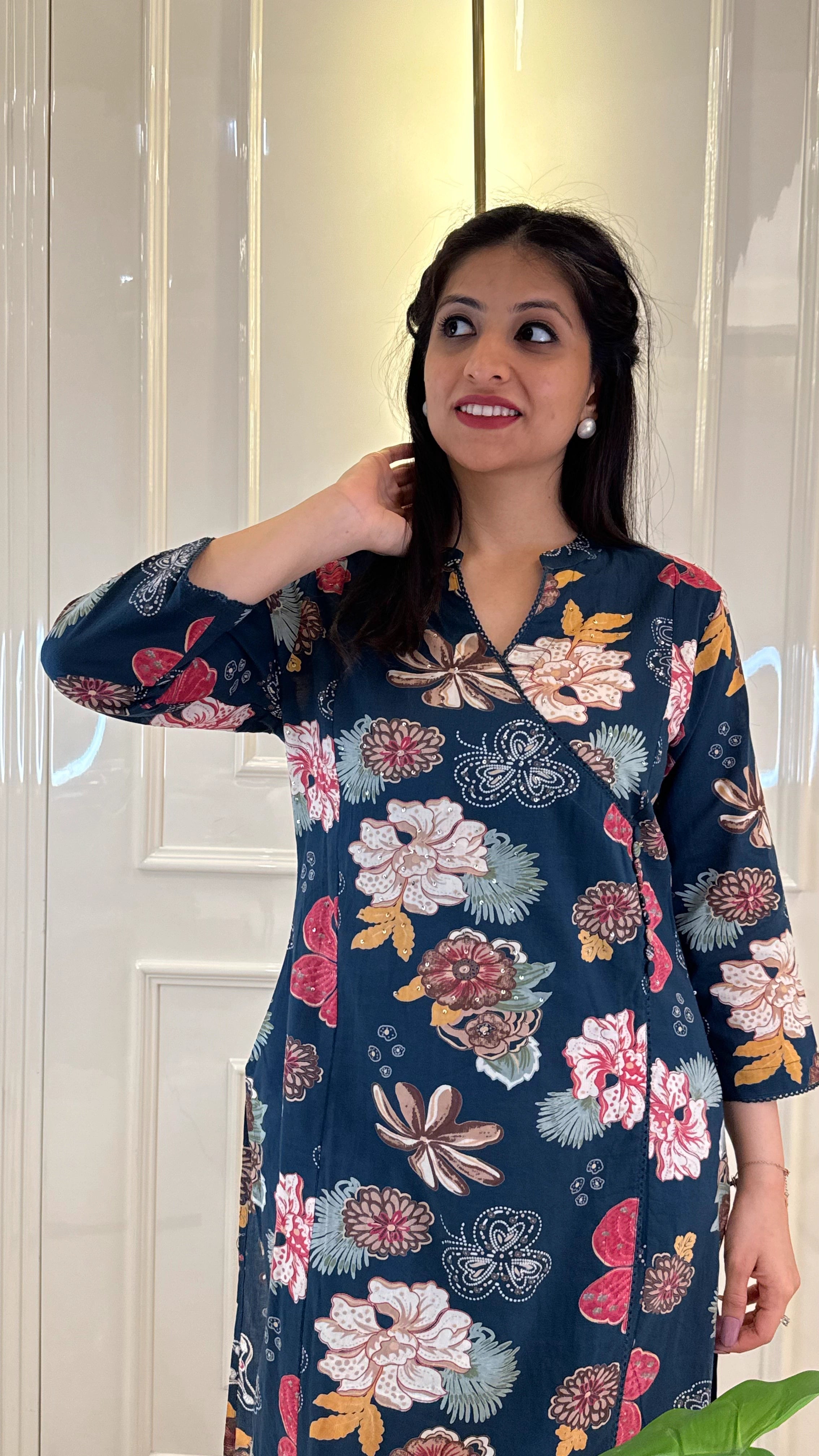 Angrakha Style Green Set