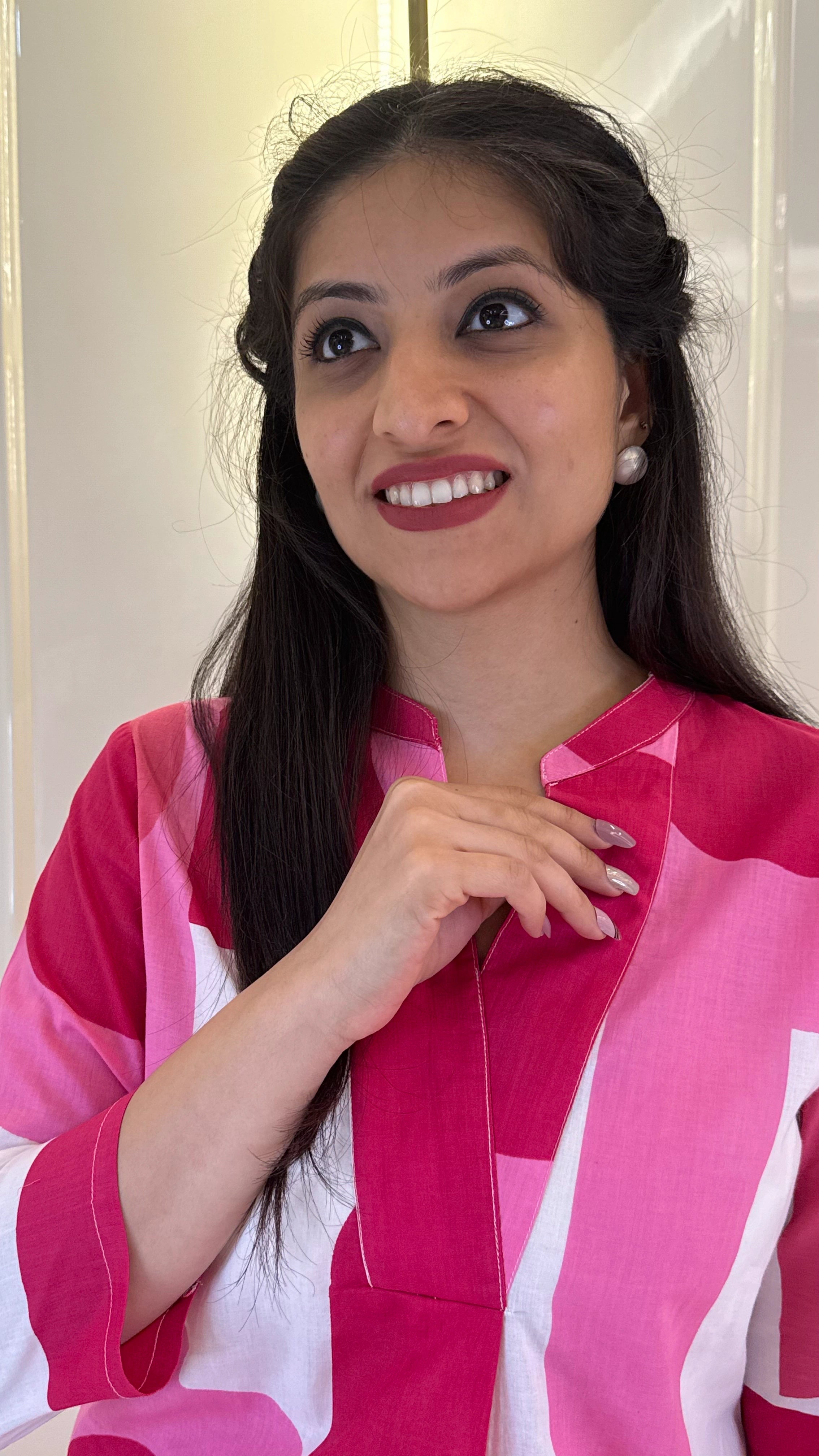 Pink Geometic Cool Cords