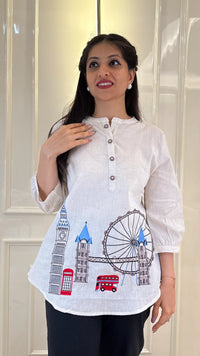 London Theme Short Top